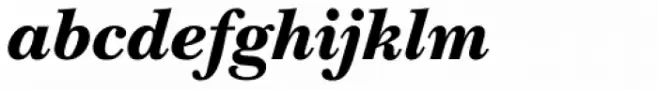 ITC New Baskerville Std Black Italic