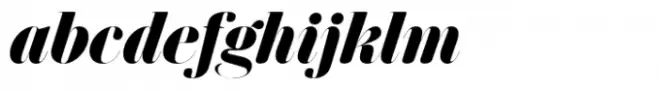 Italian Plate No4 Display Std Black Italic