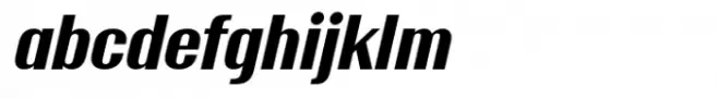 Italian Plate No6 Std Extrabold Italic