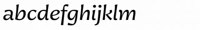 Jantar Sharp Italic