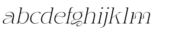 Jemina Thin Italic
