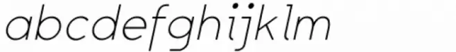 Jet Jane Extra Light Italic