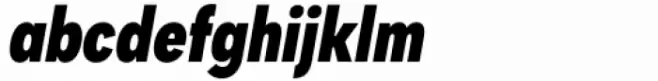 Kanyon Condensed Heavy Italic