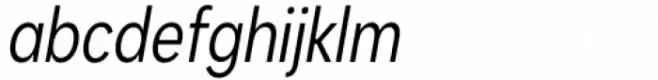 Kanyon Condensed Regular Italic