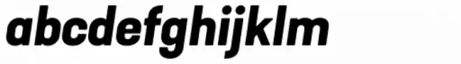 Kapra Neue Bold Expanded Italic