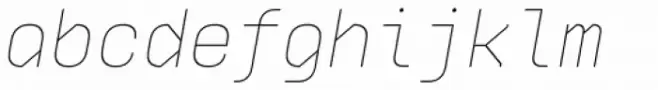 Ki Thin Italic
