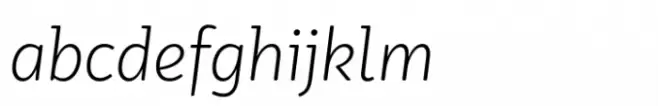 Knedle Thin Italic
