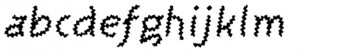 Knew Font Jagged