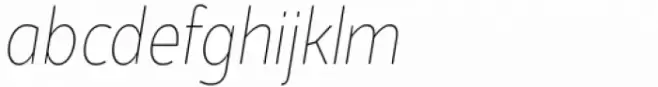 Kolage Thin Italic