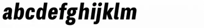 Kommon Grotesk Compressed ExtraBold Italic