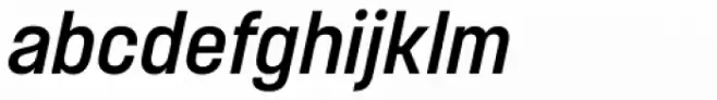 Korolev Alternates Demi Bold Italic