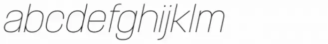 Korolev Alternates Thin Italic
