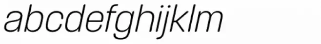 Korolev Rounded Alternates Light Italic