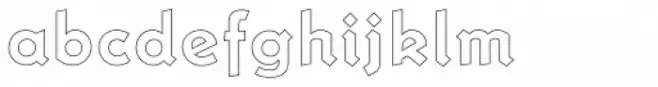 Krimhilde A Display Outline Bold
