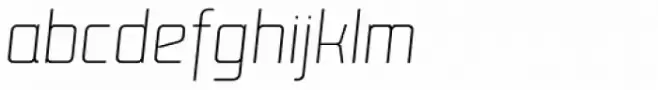 Lab Sans Pro UltraLight Italic