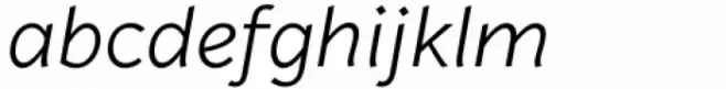 Lark Light Italic