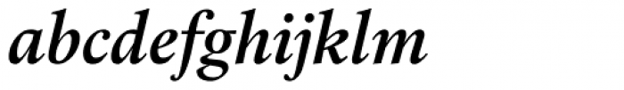 Laurentian SemiBold Italic