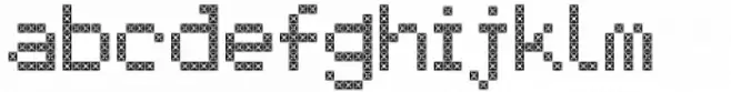 LED pixel SCr Slab Serif
