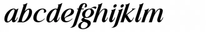 Lessa Medium Italic