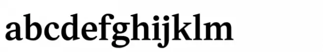 Ligaturess Serif Semibold