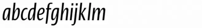 Linotype Ergo Pro Compressed Italic