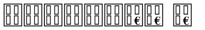 Linotype EuroFont T To W