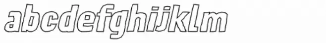 Lunisolar Hollow Italic