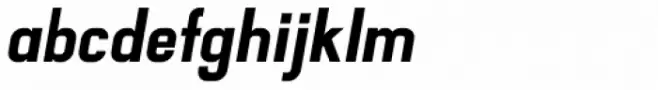 Luzern ExtraBold Italic