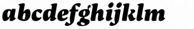 Maecenas Heavy Italic