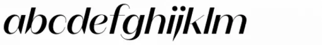 Magnat Poster Medium Italic
