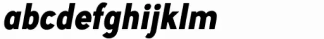 Manche Bold Condensed Oblique