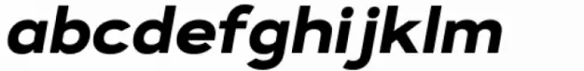 Manche Bold Expanded Oblique