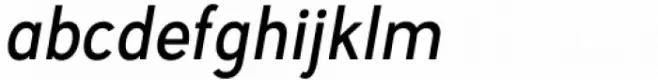 Manche Condensed Oblique