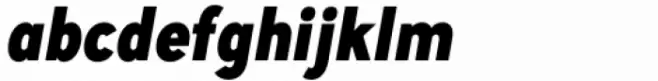 Manche Extra Bold Condensed Oblique