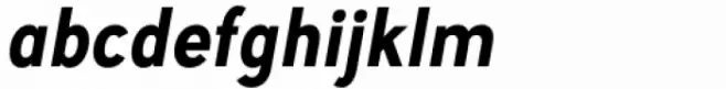Manche Semi Bold Condensed Oblique