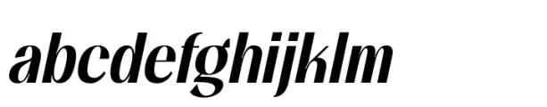 Mansel Semi Bold Condensed Italic