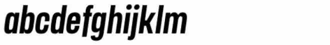 Manual Medium Compressed Italic