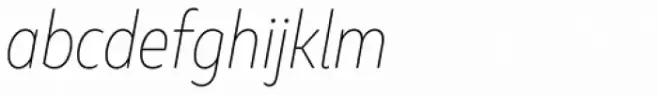 Marble Text Thin Italic
