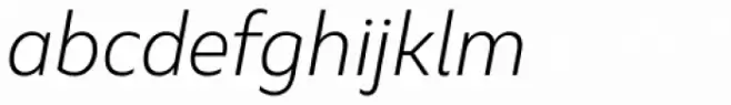 Marble Text Wide Light Italic