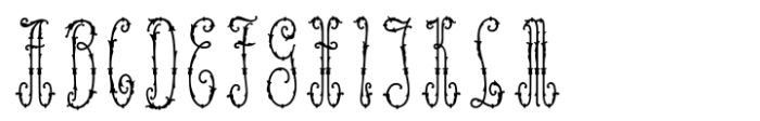 Marriage Monograms Narrow