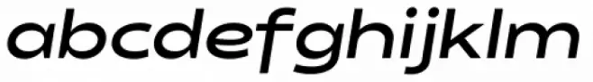 Matahari Sans Extended Bold Oblique