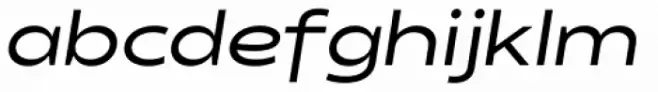 Matahari Sans Extended Semi Bold Oblique