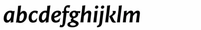 Mathieu Sans Medium Italic