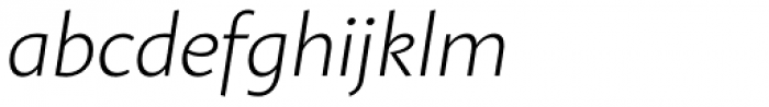 Mato Sans Extra Light Italic