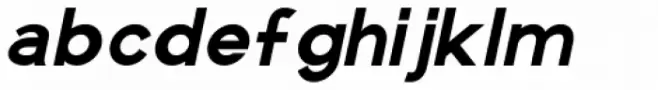 Maxine Sans Heavy Italic