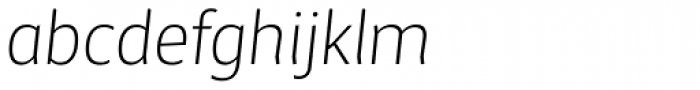 Maya Samuels OsF ExtraLight Italic