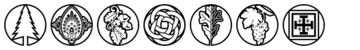 Medallion Ornaments