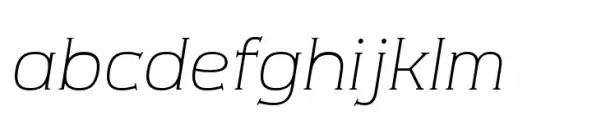 Meguro Serif Light Italic