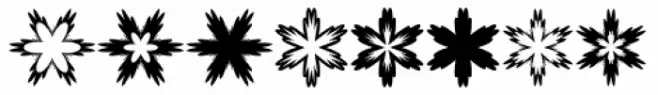 Mini Pics Snowflakes