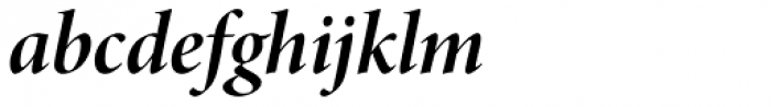 Minion Pro Display Bold Italic